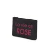 BAM - Pochette Noire - Message La Vie En Rose
