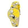 CLUELESS - BCL10032-051 / Montre Jaune Silver Fond Jaune Oiseaux Femme -Michael Kors || Guess || Festina Soldes clueless bcl10032 051 montre jaune silver fond jaune oiseaux femme 3383430252117 489647