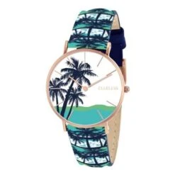 CLUELESS - BCL10032-063 / Montre Marine Rose Gold Femme