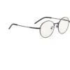 Gunnar - Ellipse - Lunettes Anti Lumiere Bleue - Monture Ronde Noire Métal Et Verres Transparents - Filtrent 35% -Michael Kors || Guess || Festina Soldes gunnar ellipse lunettes anti lumiere bleue monture ronde noire metal et verres transparents filtrent 35 0811127019864 477356