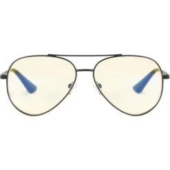 Gunnar - Maverick - Lunettes Rétro Pour écrans - Monture Vintage Et Verres Ambrés - Filtrent 65% + Réduction Fatigue Visuelle -Michael Kors || Guess || Festina Soldes gunnar maverick lunettes retro pour ecrans monture vintage et verres ambres filtrent 65 reduction fatigue visuelle 0810003940414 477372