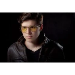 Gunnar - Maverick - Lunettes Rétro Pour écrans - Monture Vintage Et Verres Ambrés - Filtrent 65% + Réduction Fatigue Visuelle -Michael Kors || Guess || Festina Soldes gunnar maverick lunettes retro pour ecrans monture vintage et verres ambres filtrent 65 reduction fatigue visuelle 0810003940414 477374