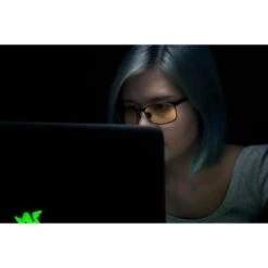 Gunnar & Razer - FPS - Lunettes Gamer Anti Lumiere Bleue - Monture Noire Et Verte Verres Ambrés - Filtrent 65% -Michael Kors || Guess || Festina Soldes gunnar razer fps lunettes gamer anti lumiere bleue monture noire et verte verres ambres filtrent 65 0811127019291 477390