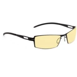 Gunnar - Sheadog Onyx - Lunettes Lumiere Bleue - Monture Souple Noire Et Verres Ambrés - Filtrent 65% + Réduction Fatigue Visuelle