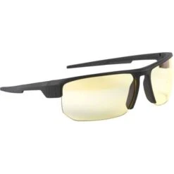 Gunnar - Torpedo Onyx - Lunettes Prog Gamer - Monture Noire Adapté Au Casque Grand Champ Visuel Et Verres Ambrés - Filtrent 65%