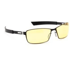 Gunnar - Vayper Lunettes Gamer - Monture Noire Fine Souple Et Verres Ambrés - Filtrent 65% + Réduction Fatigue Visuelle