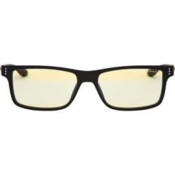 Gunnar - Vertex Onyx - Lunettes Anti Lumiere Bleue - Monture Noire Et Verres Ambrés - Filtrent 65% + Réduction Fatigue Visuelle -Michael Kors || Guess || Festina Soldes gunnar vertex onyx lunettes anti lumiere bleue monture noire et verres ambres filtrent 65 reduction fatigue visuelle 0811127019413 477382