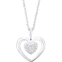 LE DIAMANTAIRE Collier Or Blanc 375° Et Diamants Femme