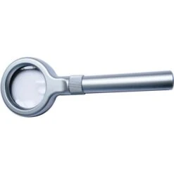 Loupe De Lecture AUTONOMIE ET BIEN ETRE TMI 8704 - Eclairante Avec 8 LED - 2 Niveaux De Grossissement X5 Et X8