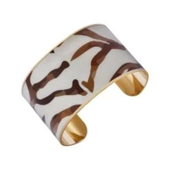 LUYIA Bracelet Femme LS18022 Beige Et Marron En Laiton