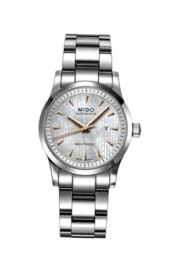 Mido Multifort Lady Automatic Data 31mm 8 Diamonds Swiss Made M005.007.11.101.00